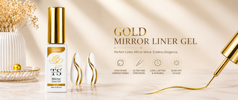 What Is THR3E STROKES Gold Mirror Liner Gel?