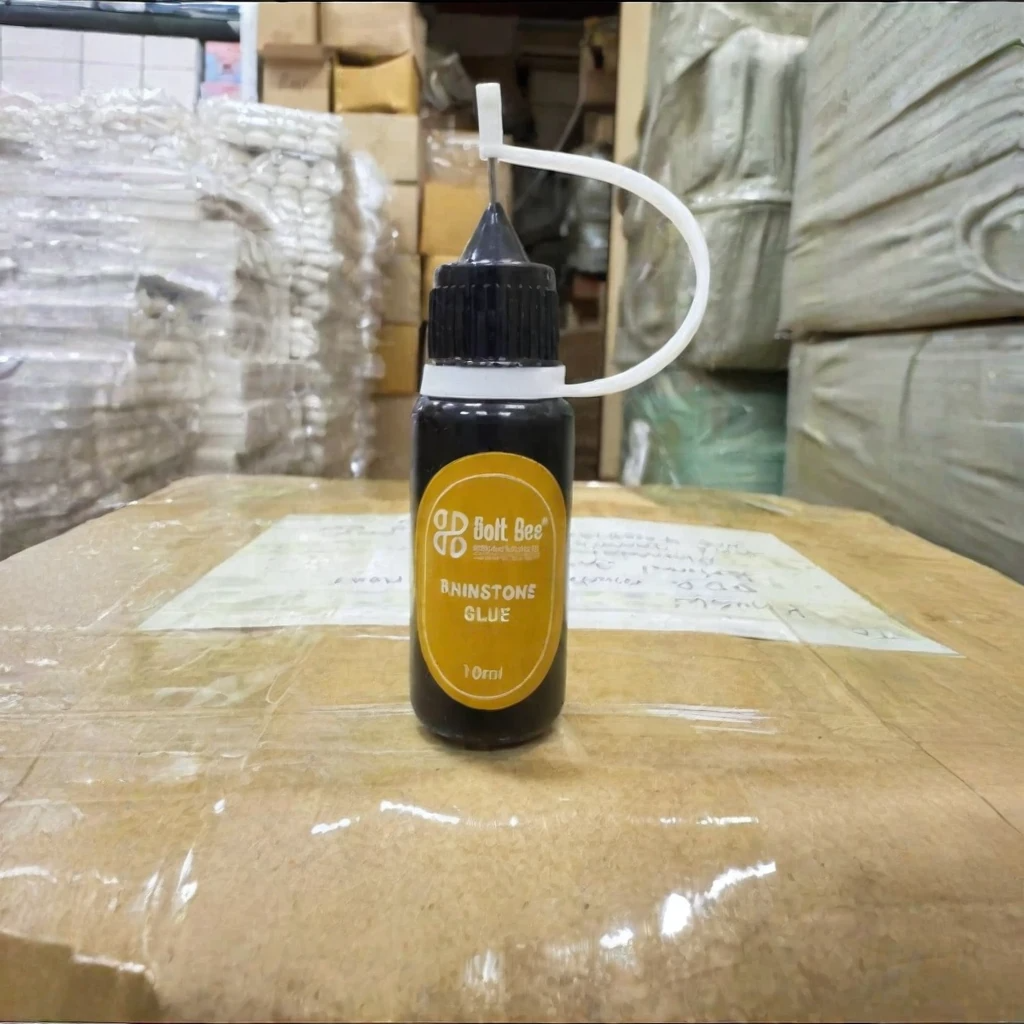 NP92 Bolt Bee Professional Rhinestone Glue (10ml) | Strong Hold Gem & Charm Adhesive with Precision Tip