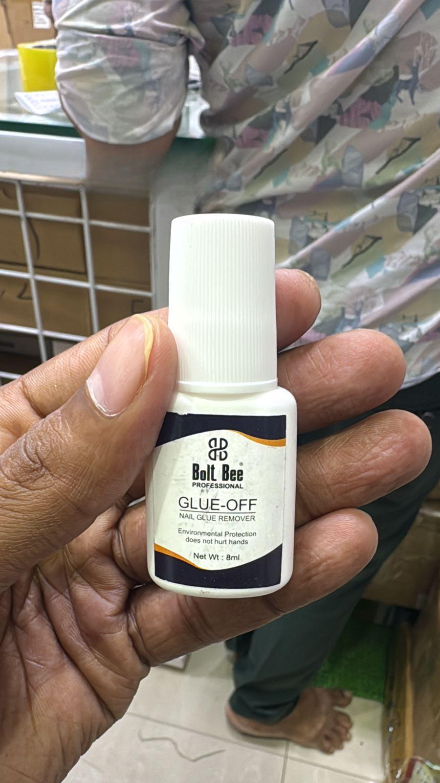Bolt Bee Glue-Off Remover (8ml) | Gentle Nail Glue & Adhesive Dissolver