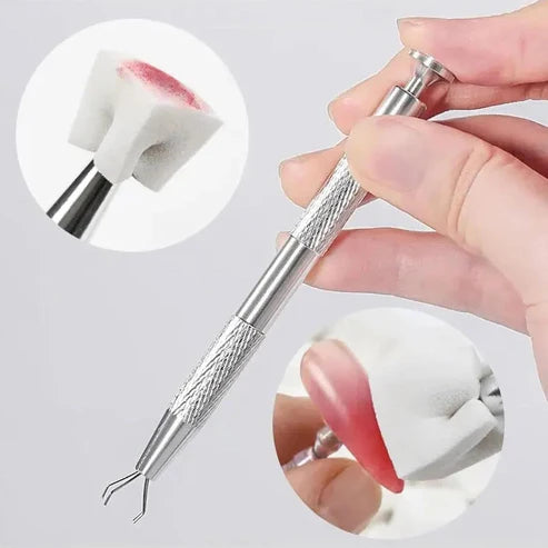 4 Claws Nail Sponge Grabber with 100 Refill Sponges