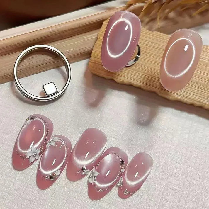 GV1120 Black Hole Cat Eye Nail Magnet Ring – 3D Halo Effect Artifact for Gel Polish