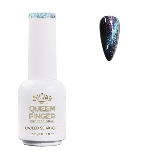 NP01 QUEENFINGER Gel Nail Polish 1 Pcs 15ml Soak Off Spring Gel Polish Nail Art Manicure Salon DIY Gel Nail Design Decoration at Home Uv Nail Lamp Needed