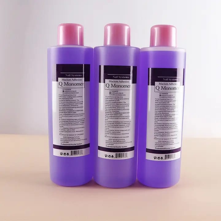 GV718 Monomer Acrylic Nail Liquid 1000ml – Professional Acrylic Monomer for Nail Extensions, Acrylic Powder & 3D Nail Art