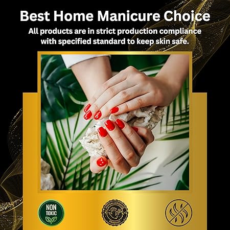 GV443 THR3E STROKES Hema Free Gel Nail Polish Set 6 Colors Gel Polish Manicure Nail Art DIY Home Gifts for Women Girls Rainbow Nails 15ML X 15ML (UV LAMP REQUIRED)(MACHINE SE SUKHENGI) (BLUE LAVENDER 15,12,13,11,18,19, 15ml)