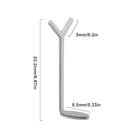 Heart-Shaped Cat Eye Nail Magnet – Y Shape