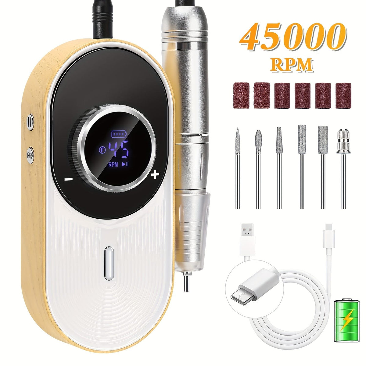 Rechargeable Nail Drills Machine