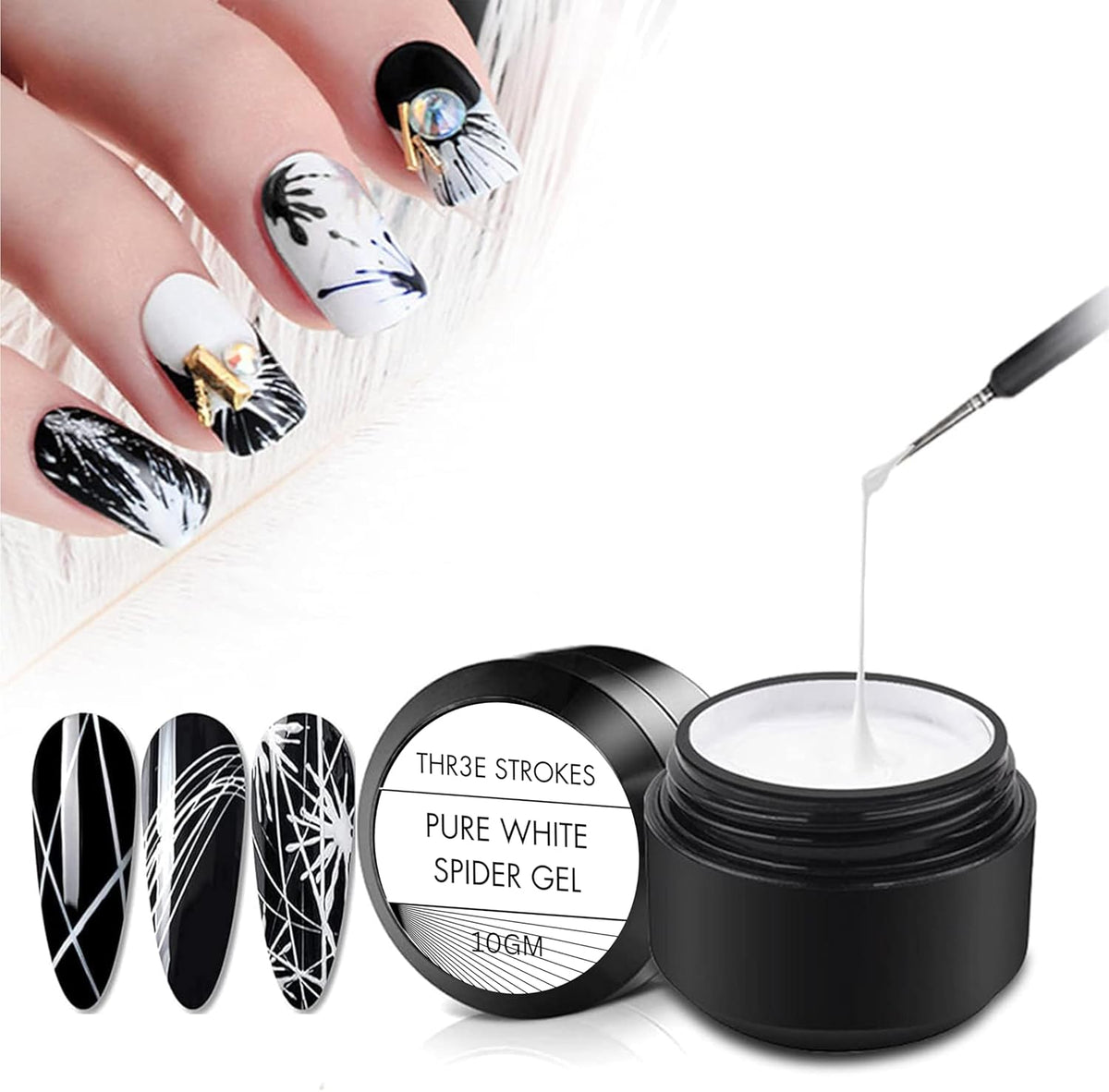 Spider & Metallic Gel Polish