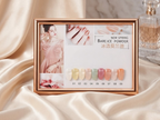 GV714 Professional Gel Nail Polish Set of 9 with Shade Card – Long-Lasting, High-Gloss UV/LED Soak-Off Gel (15ml Each) (VGN PASTEL)