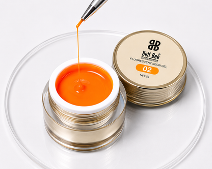 GV1187 Bolt Bee Professional Fluorescent Spider Gel Set (6 Pots x 6g)