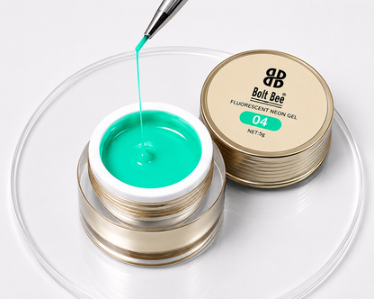 GV1187 Bolt Bee Professional Fluorescent Spider Gel Set (6 Pots x 6g)