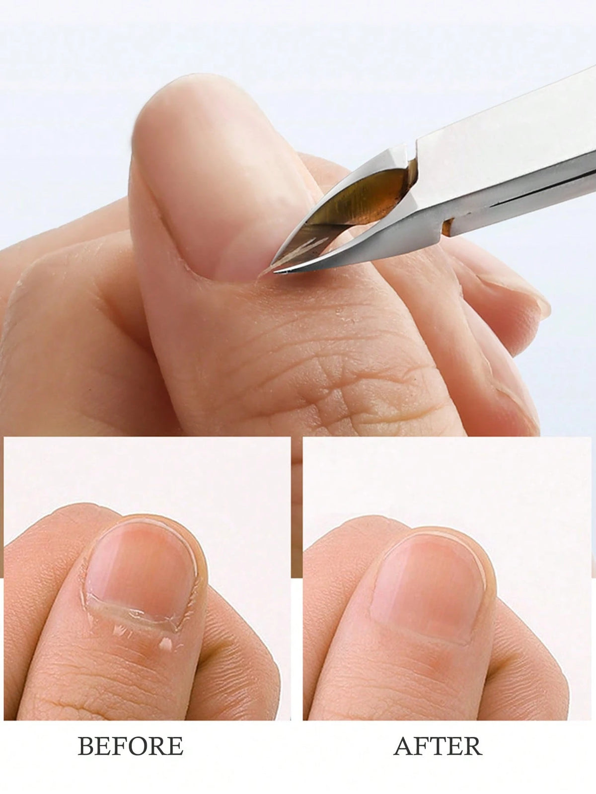 NP165 Professional Iridescent Rainbow Cuticle Nippers - High-Precision Stainless Steel Nipper for Manicure and Pedicure