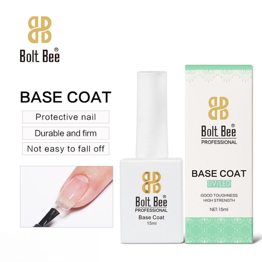 Bolt Bee UV/LED Base Coat (15ml) | Durable Protective Nail Adhesion Gel