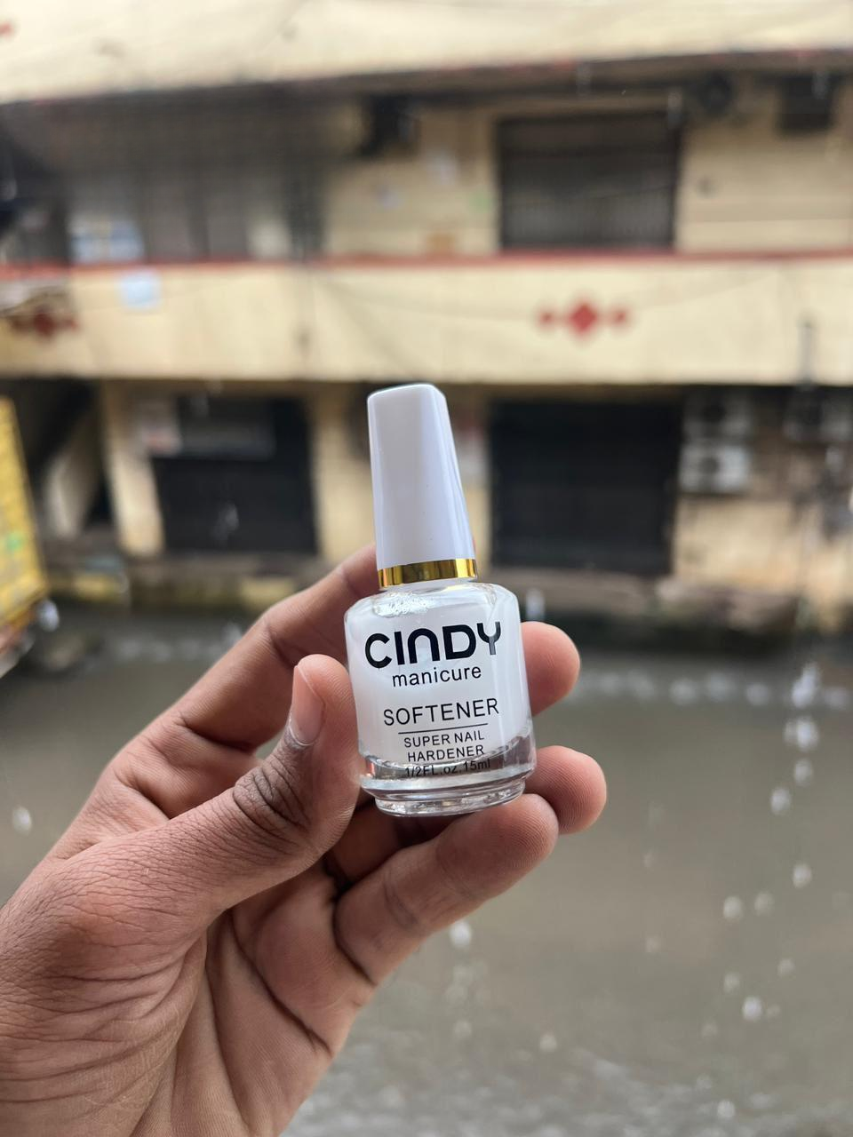 CINDY Manicure Softener & Super Nail Hardener | 2-in-1 Base Coat 15ml