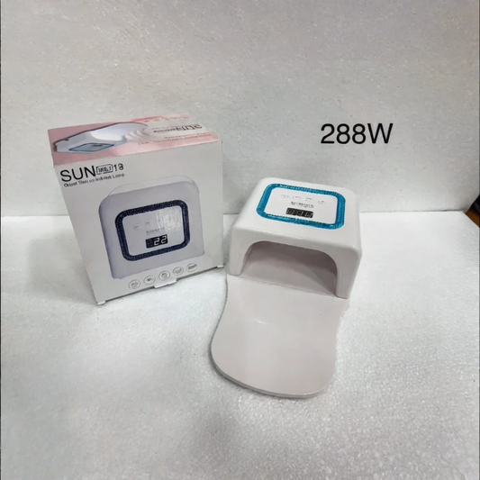 NP132 SUN M&J 19 Super UV/LED Nail Lamp (288W) - Professional High-Power Gel Curing Light