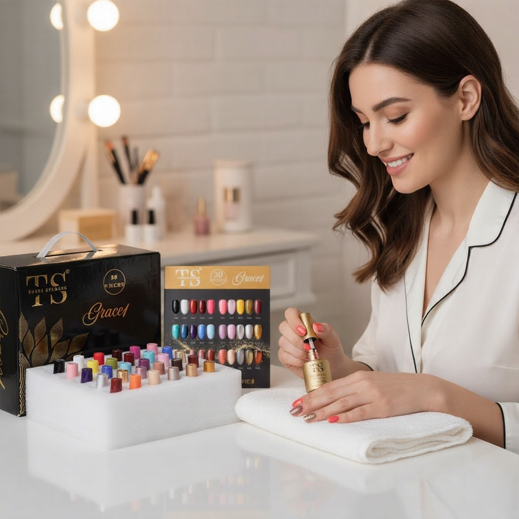 THR3E STROKES Grace1 Professional Gel Polish Kit | 30 Shades