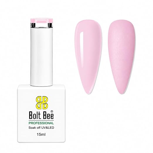 NP336 Bolt Bee Professional Soft Gel Nail Polish (15ml, Shade 134) - High Gloss Soak-Off UV/LED Gel Polish for Professional Manicure, Nail Art & DIY Home Use