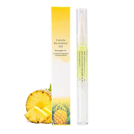 GV1204 Professional Cuticle Revitalizer Oil Pen (5ml) - Vitamin E Enriched Nail & Cuticle Nourishing Oil with Soft Brush Applicator for Hydration & Daily Manicure Aftercare