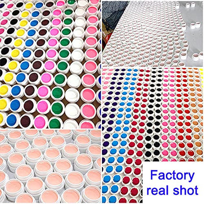 NP31 THR3E STROKES GDCOCO 36 Colors 5ml UV Gel Kit - Soak Off LED Nail Art Pure Color Gel Paint - UV Gel Polish