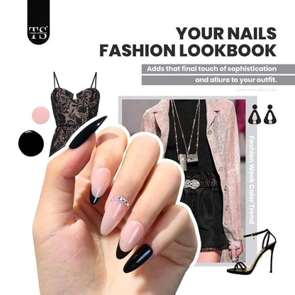 NP37 THR3E STROKES 36 Colors Nail Art GelPaint Kit, 40PCS Gel Nail Polish Set,With Top Coat , Base Coat Gel Nail Polish with NailBrush for DIY NailArt Design, NailArt GelPolish for DIY At Home