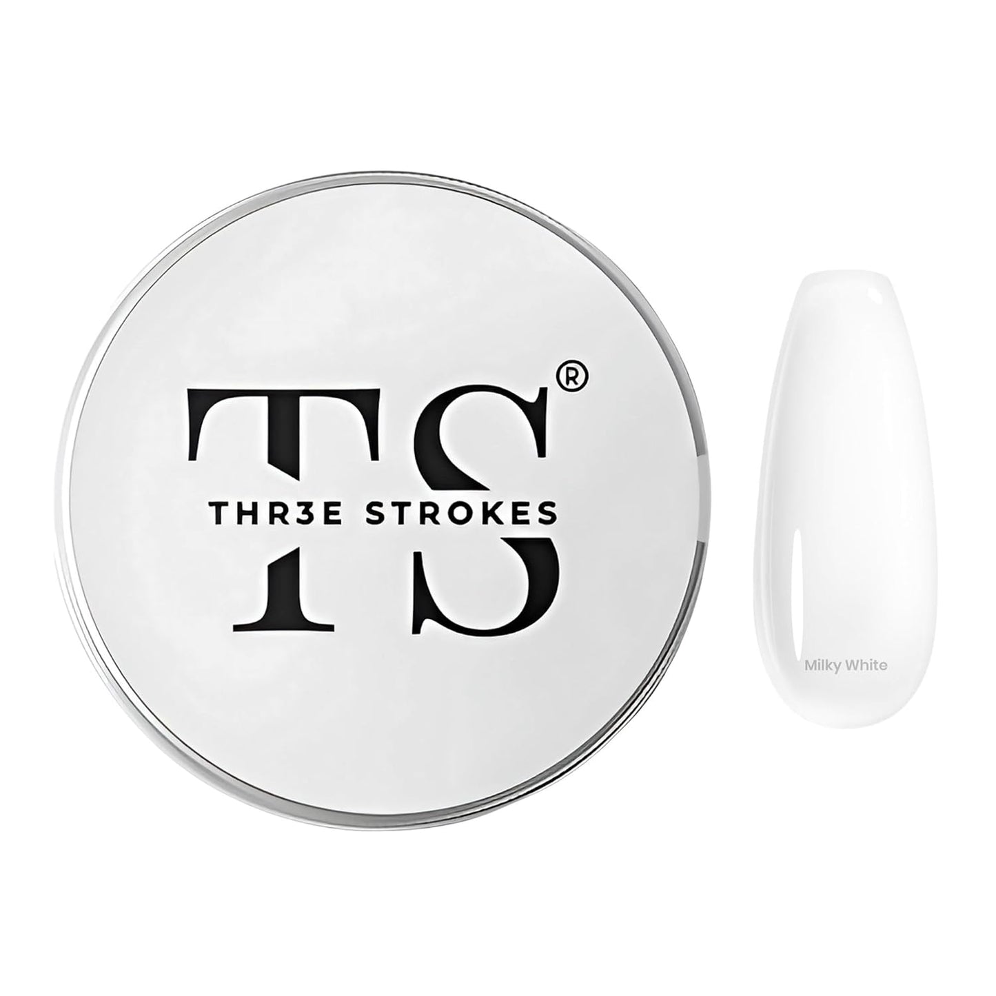 NP300 THR3E STROKES Builder Gel for Nails – 15ml | Clear, White, Pink, Nude | Professional Hard Gel for Nail Extensions, Overlays & Sculpting | Salon-Quality UV/LED GelNail Builder