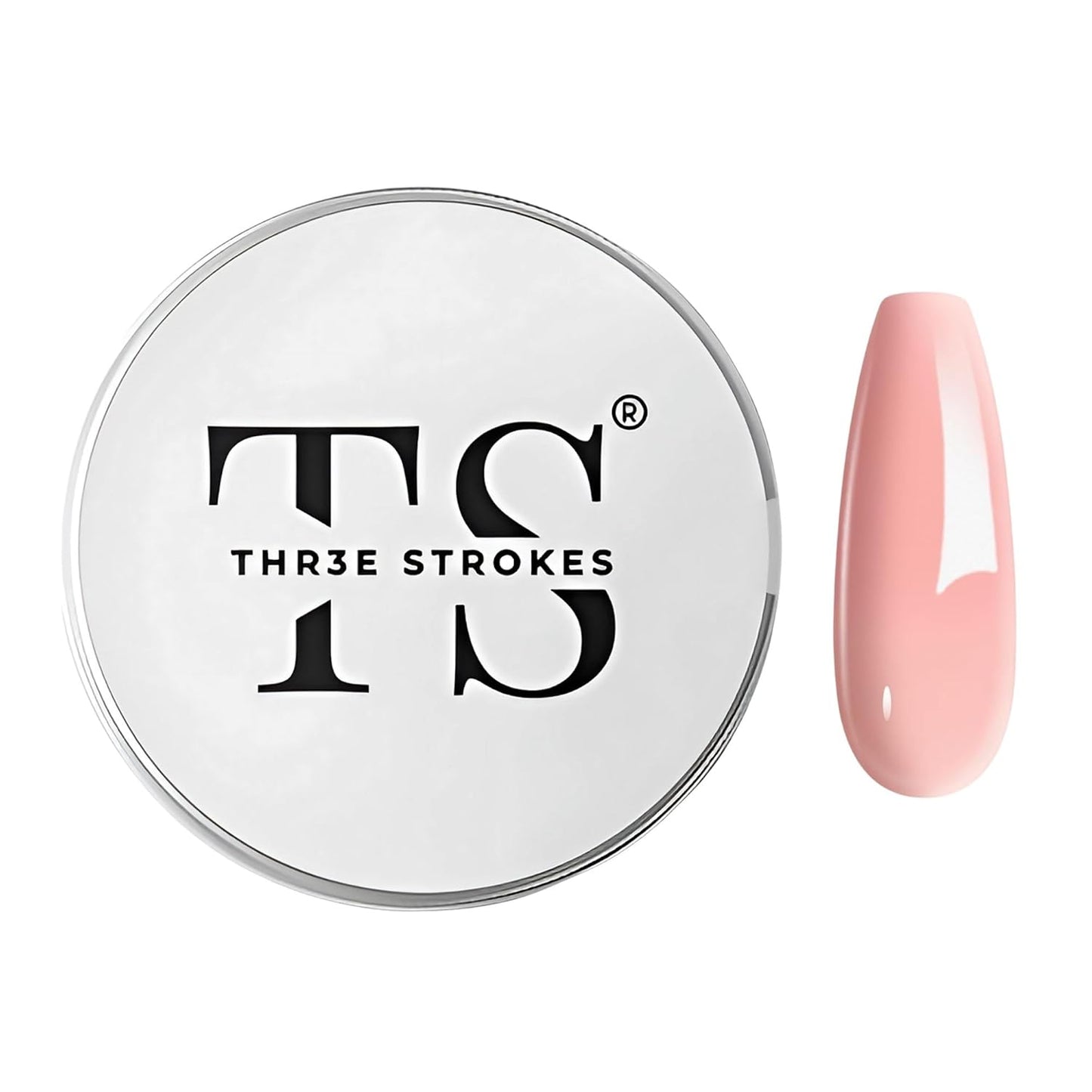 NP300 THR3E STROKES Builder Gel for Nails – 15ml | Clear, White, Pink, Nude | Professional Hard Gel for Nail Extensions, Overlays & Sculpting | Salon-Quality UV/LED GelNail Builder