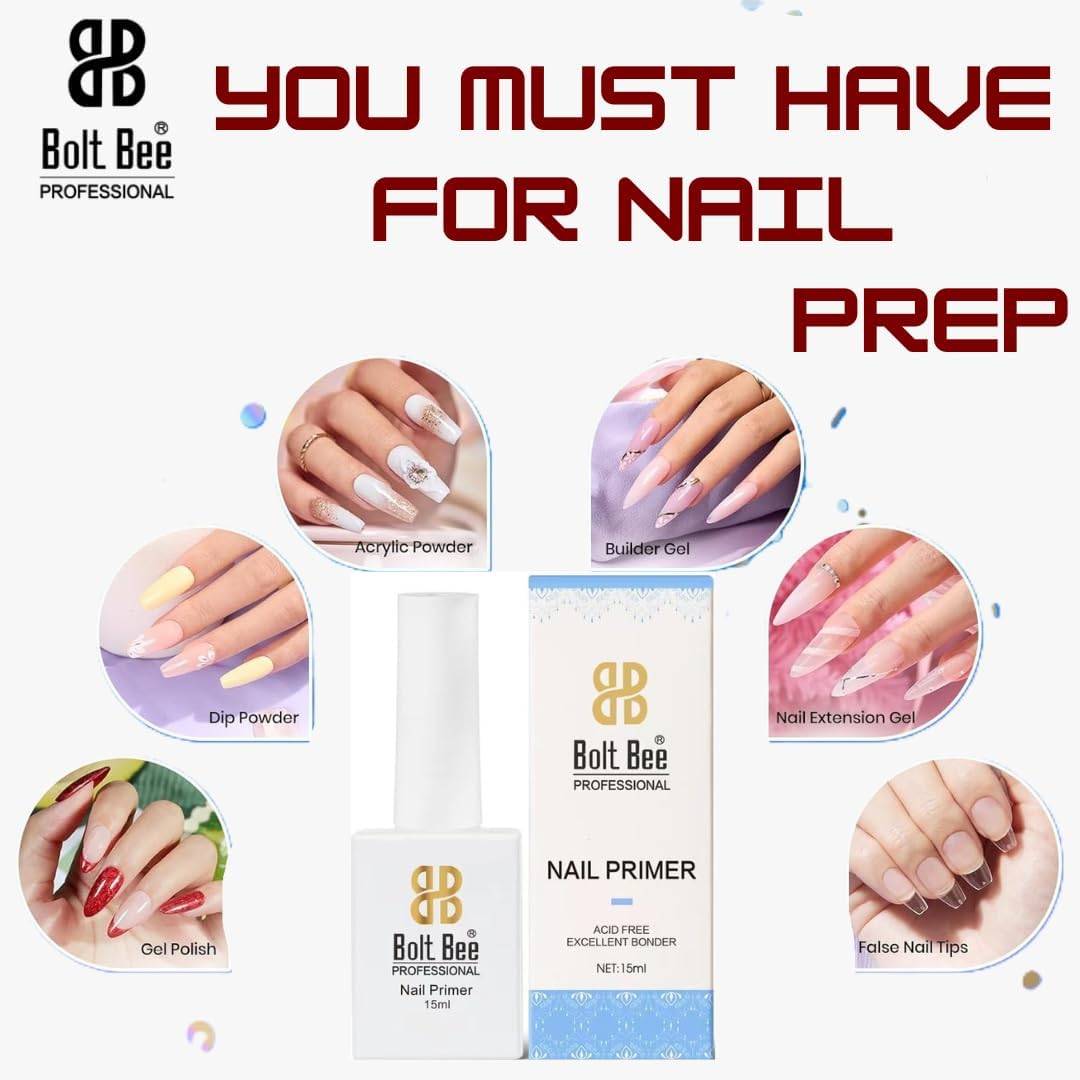 GV1136 Bolt Bee Professional Nail Primer – 15ml