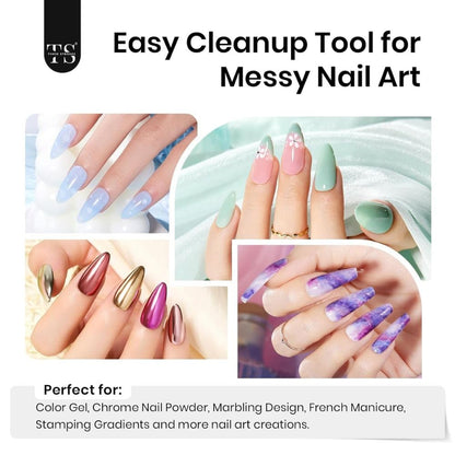 NP23 THR3E STROKES Gel Polish Liquid Latex for Nails: 7.5ML Simple Peel off Cuticle Guard for Nail Polish Nail Art Liquid Latex Barrier Protector Manicure Cuticle Protectors with Stick Gifts for Women