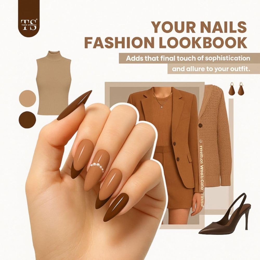 NP37 THR3E STROKES 36 Colors Nail Art GelPaint Kit, 40PCS Gel Nail Polish Set,With Top Coat , Base Coat Gel Nail Polish with NailBrush for DIY NailArt Design, NailArt GelPolish for DIY At Home