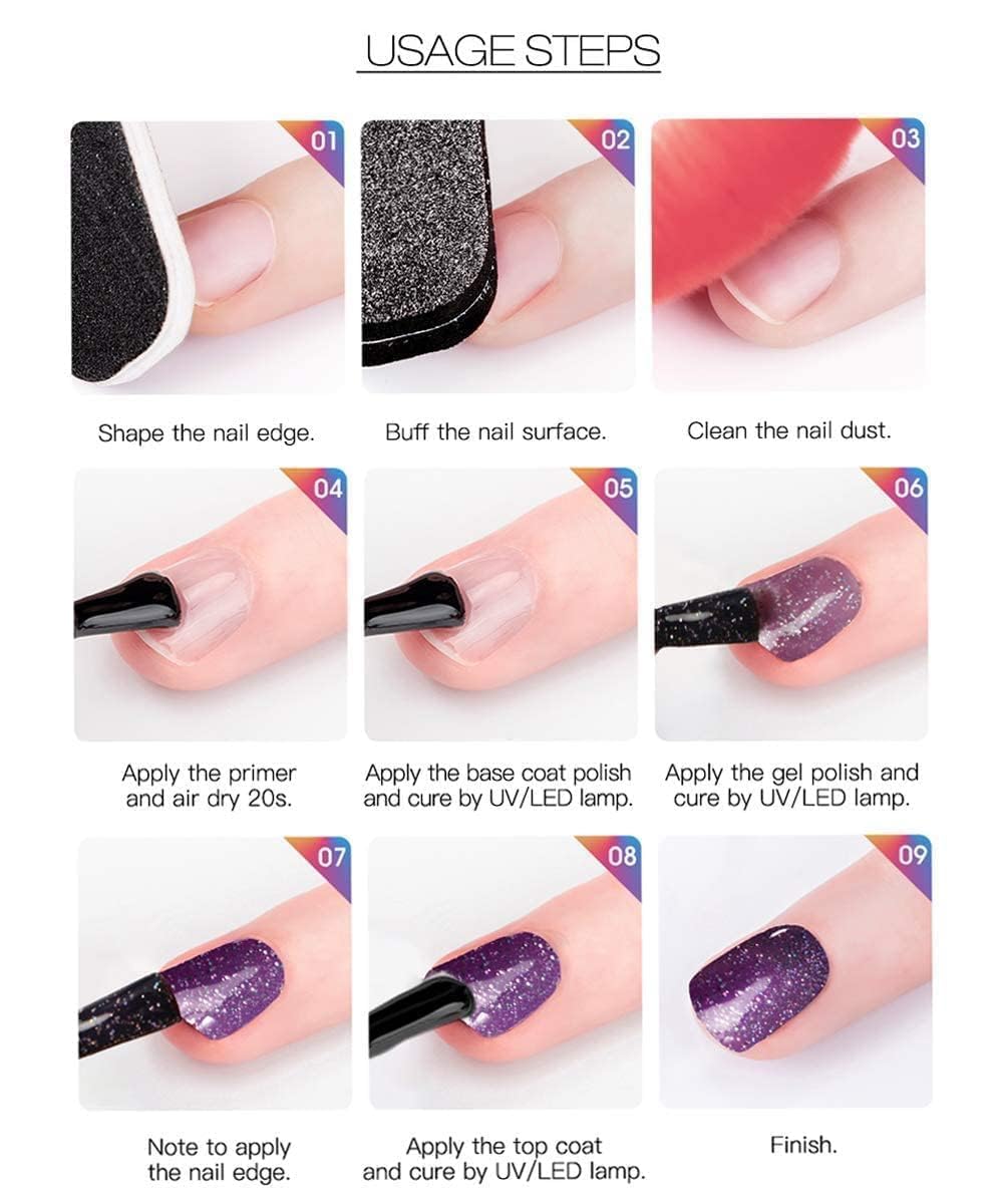 GV1184 Bolt Bee Professional Tempered Top Coat – 15ml High-Shine UV/LED Gel Polish Top Coat (35+ Days Wear)