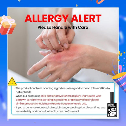 NP285 THR3E STROKES Gel Polish 9 In 1 Gel Nail Glue for Clear Acrylic Nail Tips 15ml Long Lasting Nail Kit for False Nails Tips, Base Blooming Nail, Christmas Nail Art, U V Light Required (THICK FORMULA)