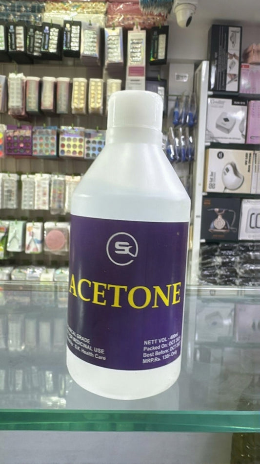 SK Medical Grade Acetone Nail Polish Remover / Solvent – 400 mL