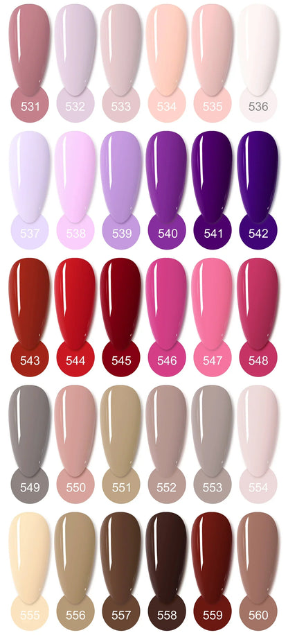 GV183 THR3E STROKES LUX5 Gel Polish Kit 60 Colors
