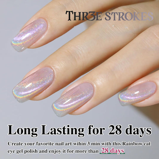 THR3E STROKES 9D Cat Eye Gel Polish – CE12 Magnetic 7.5ml