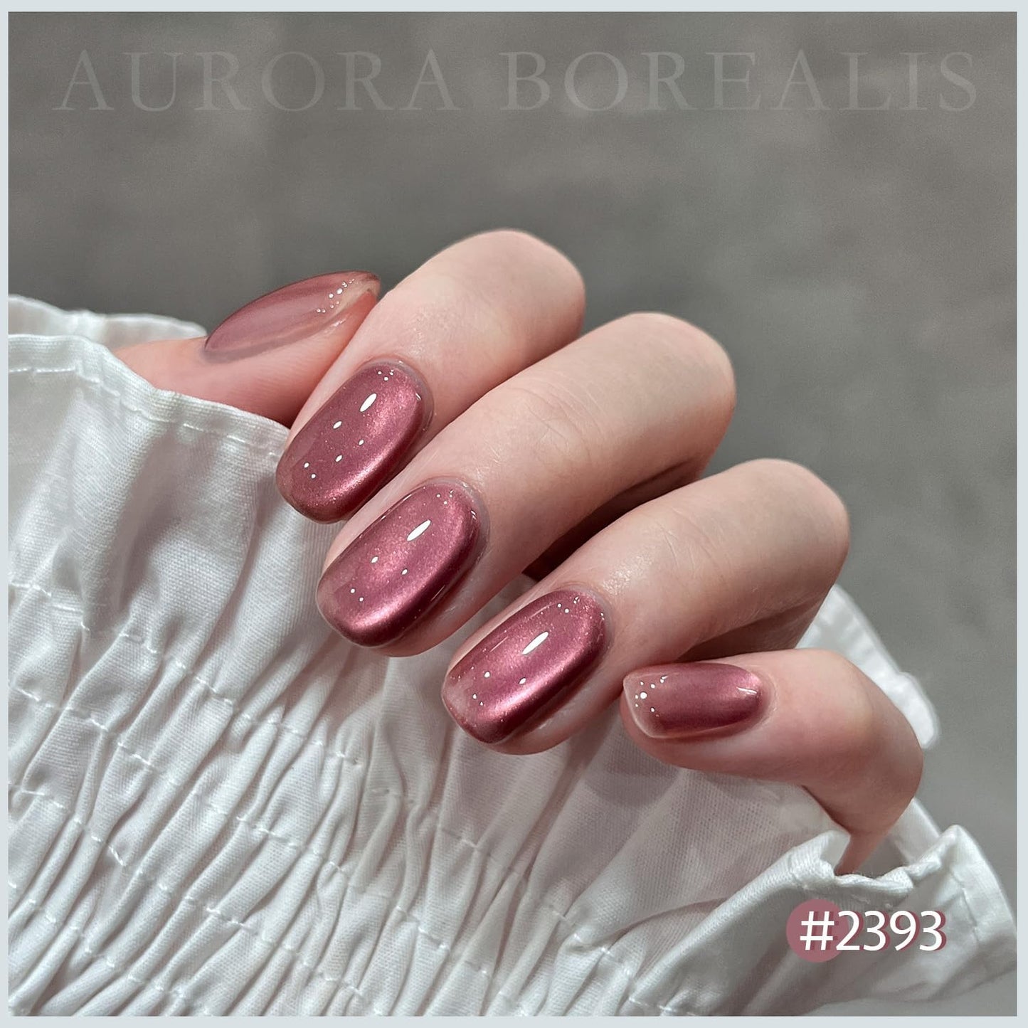 NP40 THR3E STROKES Glitter Cat Eye Gel Nail Polish Set with Magnet Colorful Galaxy for Holographic Cat Eye, Salon Gel Manicure and Nail Art DIY at Home (NEBULA)