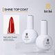 NP144 Bolt Bee Professional Shine Top Coat (30ml) - High-Gloss UV/LED Sealant for Long-Lasting Finish