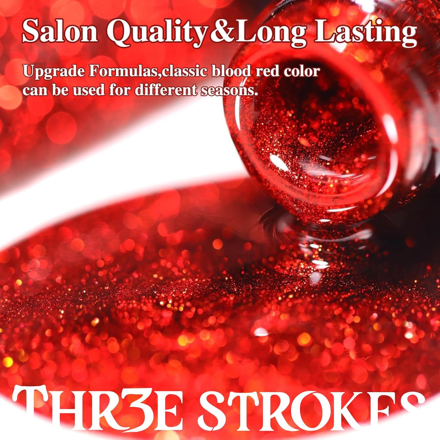THR3E STROKES 9D Cat Eye Gel Polish CE9 Shimmery 7.5ml