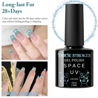 THR3E STROKES 9D Cat Eye Gel Polish – CE13 Magnetic 7.5ml