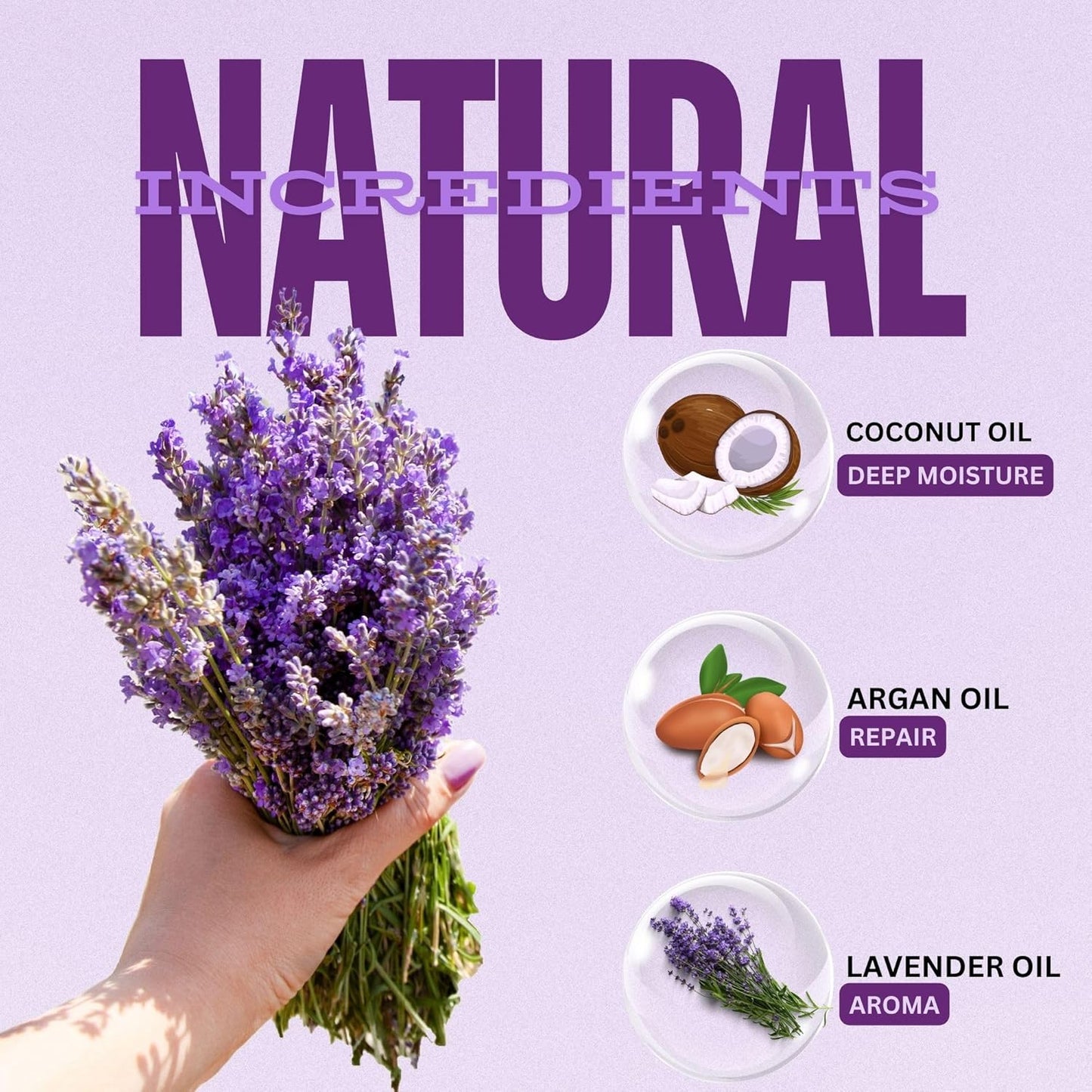 GV80 THR3E STROKES Naturale Revitalizing Cuticle Oil - Hydrating Oil For Repaired Cuticles Overnight - Remedy For Damaged Skin And Thin Nails - Paraben/Cruelty-Free Formula 15ML (LAVENDER)