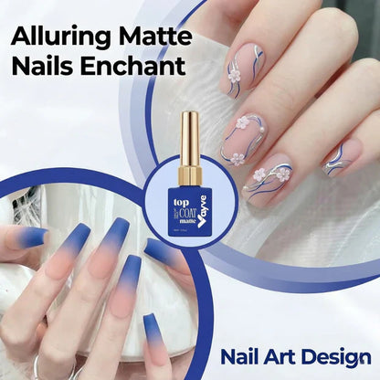 GV962 Vayve Base & Matte Top Coat Combo 15ml | Gel Base Coat + Matte Top Coat UV/LED