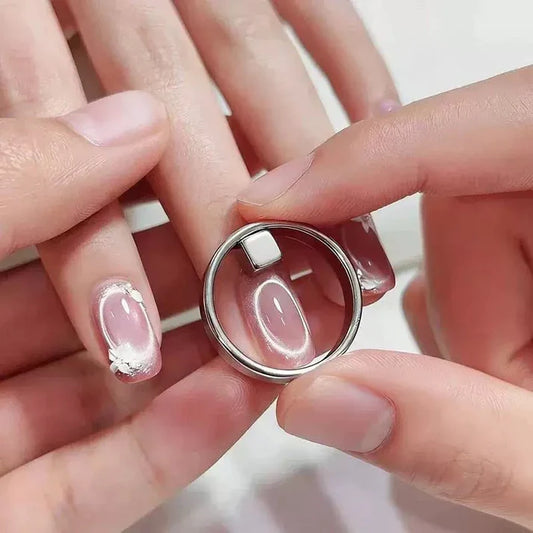 GV1120 Black Hole Cat Eye Nail Magnet Ring – 3D Halo Effect Artifact for Gel Polish
