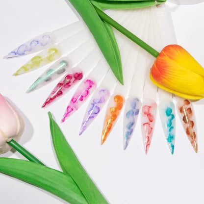 GV938 THR3E STROKES Professional Blooming Nail Ink for Marble Effect - Watercolor Blossom Polish for Nail Art | Magic Spread Fluid Pigment for UV Gel Nails | Smokey Gradient DIY Manicure (1 Bottle, 7.5ml)