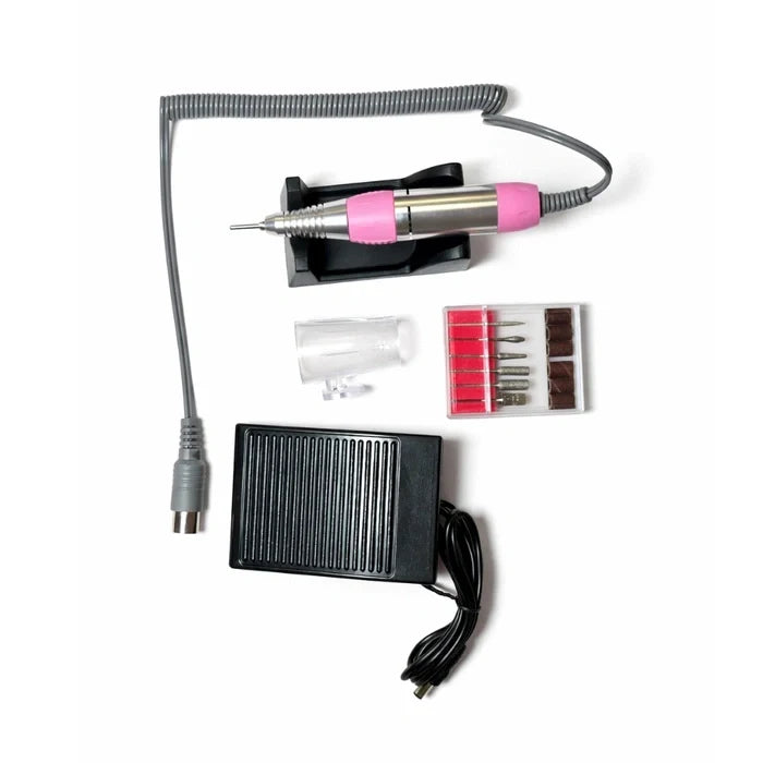 GV1157 Professional Nail Drill Machine 35000 RPM – Electric Nail File with Adjustable Speed Control for Manicure, Pedicure, Gel & Acrylic Nail Extensions