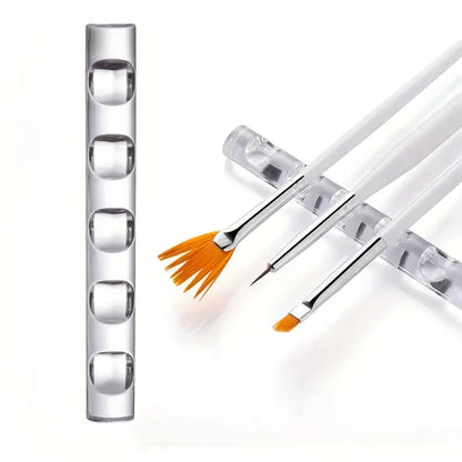 GV755 27-in-1 Professional Nail Art Kit – All-in-One 2-in-1 Brush & Pen System with Dotting Tools, Stamping Pen & Nail Brushes for Gel & Acrylic Nail Design (No Gel Polish Colors Included)