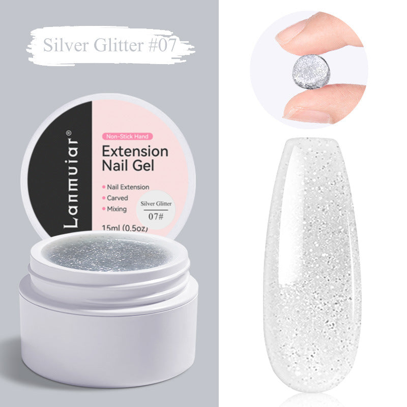 GV829 Nail Extension Gel – Non-Stick Quick Builder Gel for Nail Extensions, Carving & Overlay