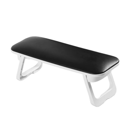 GV902 H8 Foldable Non-Slip Soft PU Leather Nail Arm Rest Hand Pillow – Portable Manicure Nail Art Hand Support Cushion (Without Mat) Color may Vary