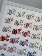 GV1023 THR3E STROKES Polar Day Cat Eye Gel Polish Master Set (36 Colors, 15ml) – Complete Premium Magnetic UV/LED Salon Palette