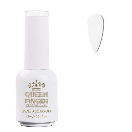 NP01 QUEENFINGER Gel Nail Polish 1 Pcs 15ml Soak Off Spring Gel Polish Nail Art Manicure Salon DIY Gel Nail Design Decoration at Home Uv Nail Lamp Needed