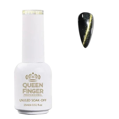 NP01 QUEENFINGER Gel Nail Polish 1 Pcs 15ml Soak Off Spring Gel Polish Nail Art Manicure Salon DIY Gel Nail Design Decoration at Home Uv Nail Lamp Needed