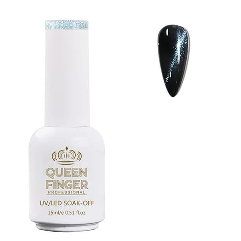 NP01 QUEENFINGER Gel Nail Polish 1 Pcs 15ml Soak Off Spring Gel Polish Nail Art Manicure Salon DIY Gel Nail Design Decoration at Home Uv Nail Lamp Needed
