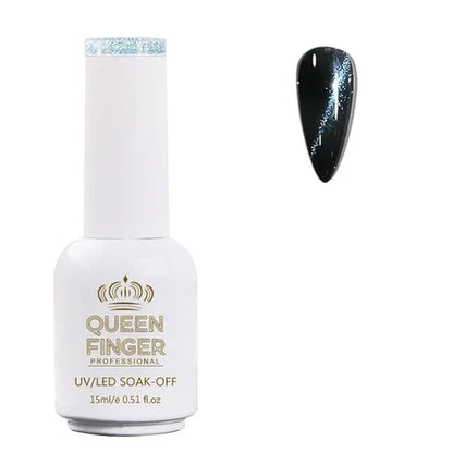 NP01 QUEENFINGER Gel Nail Polish 1 Pcs 15ml Soak Off Spring Gel Polish Nail Art Manicure Salon DIY Gel Nail Design Decoration at Home Uv Nail Lamp Needed